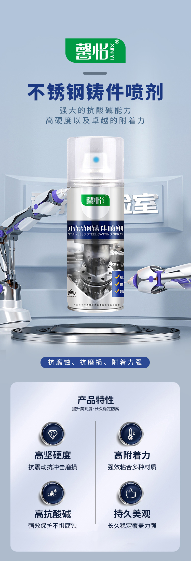 不銹鋼鑄件噴劑-詳情_01
